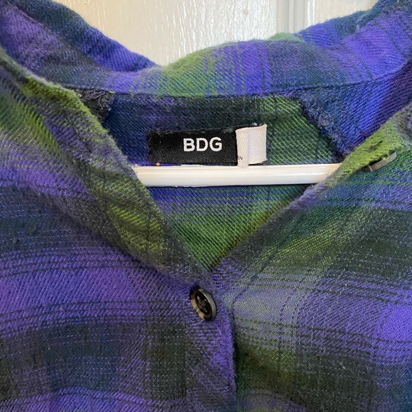 Urban Outfitters BDG Flannel Button Down Shirt - Picture 3 of 4